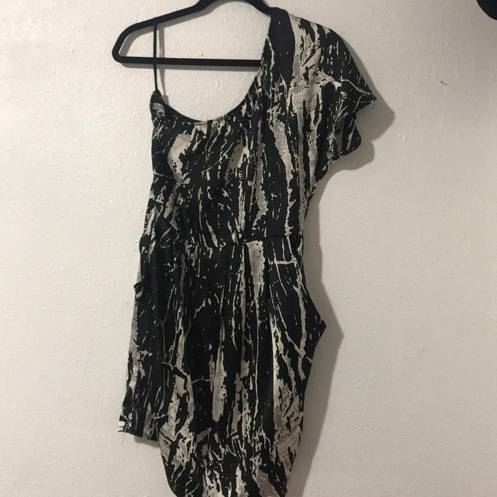 Black and White Dress